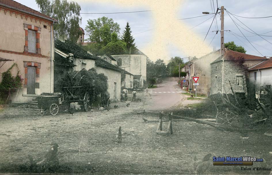 La Route de Montigny — Avant/Après