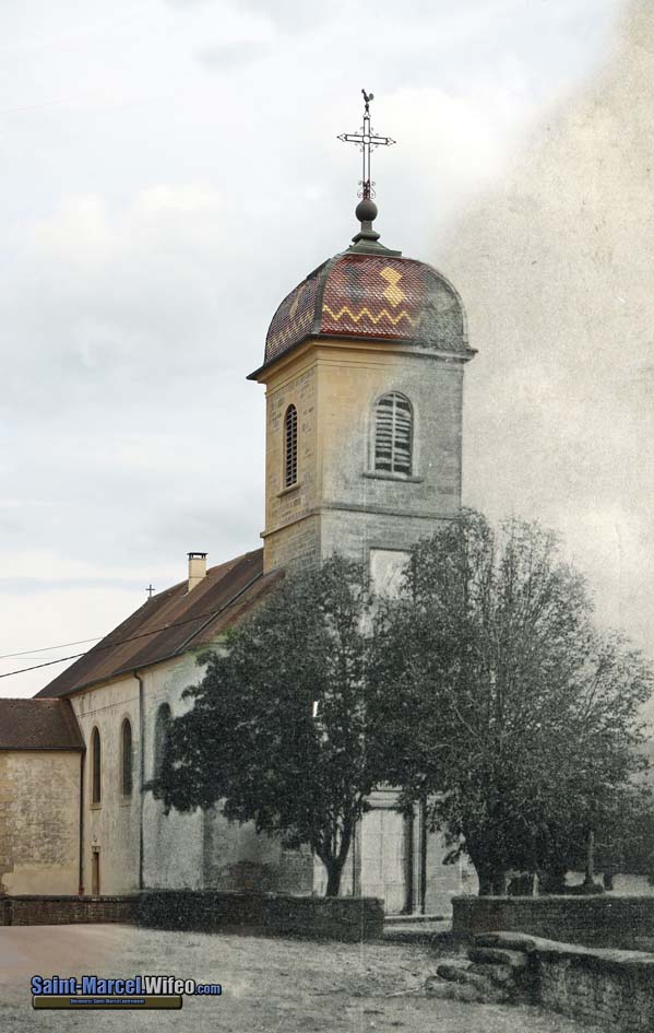 L'église — Avant/Après